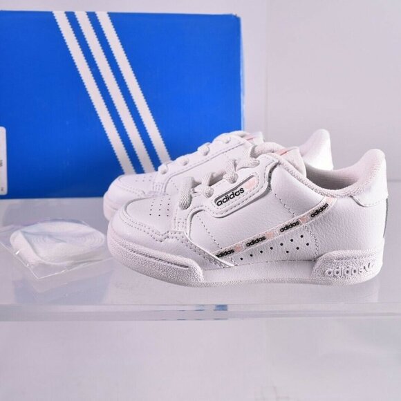 Continental 80 Pull-On Sneakers EG4347 White/Pink - Picture 1 of 9